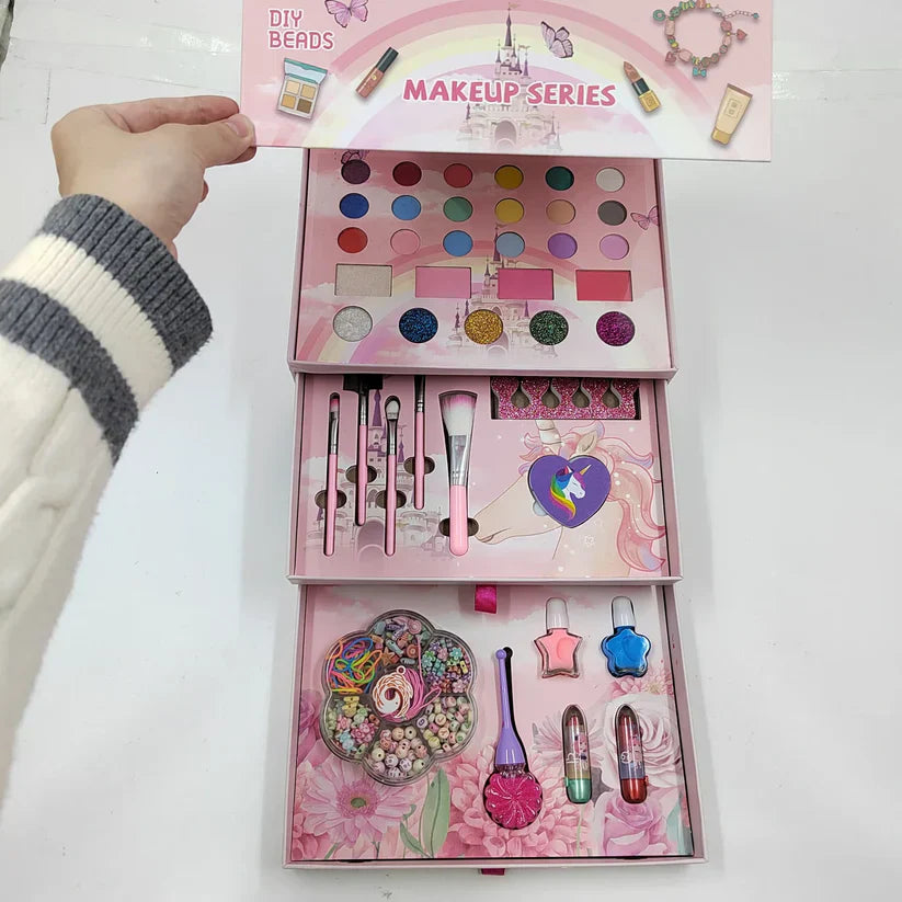 Complete Makeup Layers Cosmetics Box