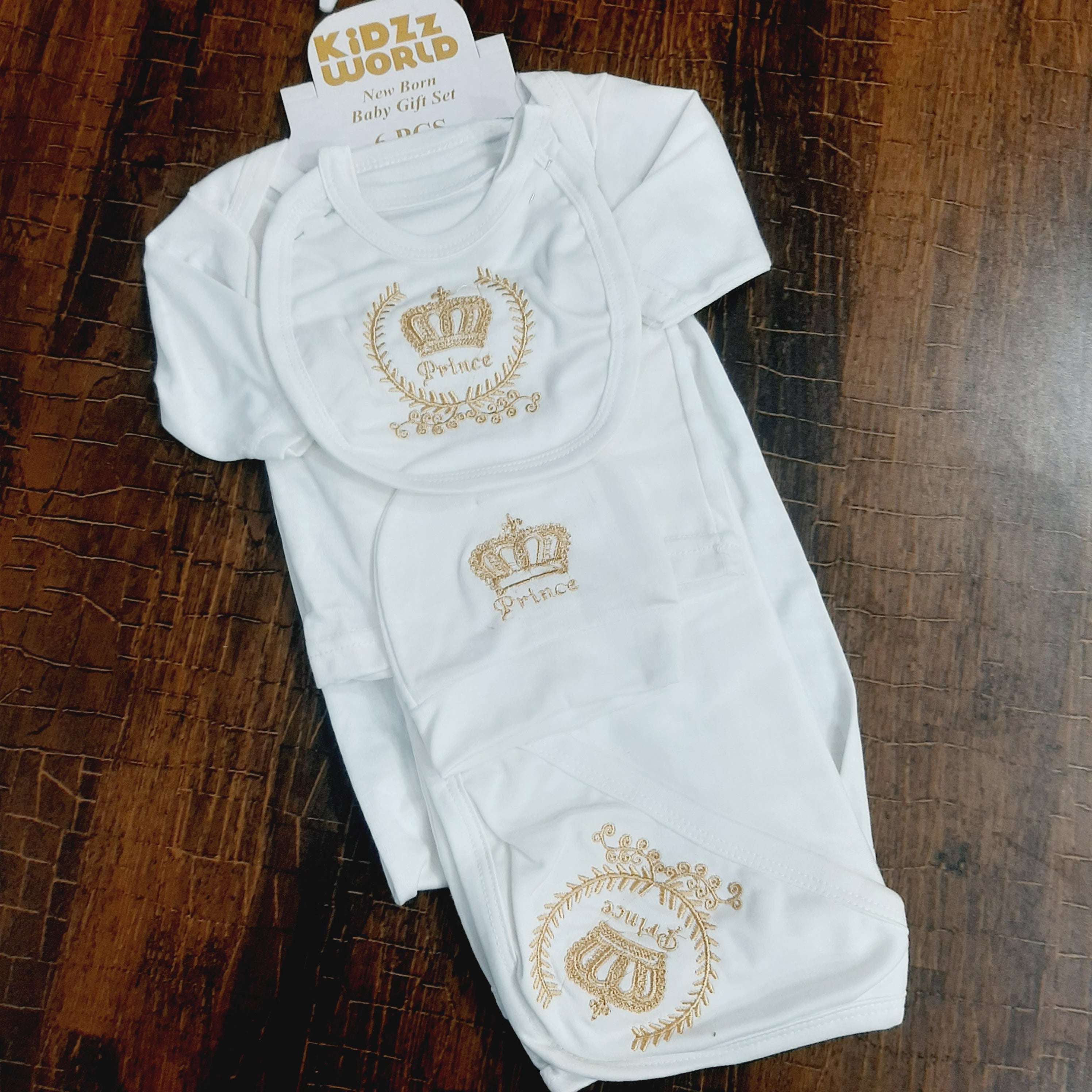 5 PIECES STARTER SET WHITE prince