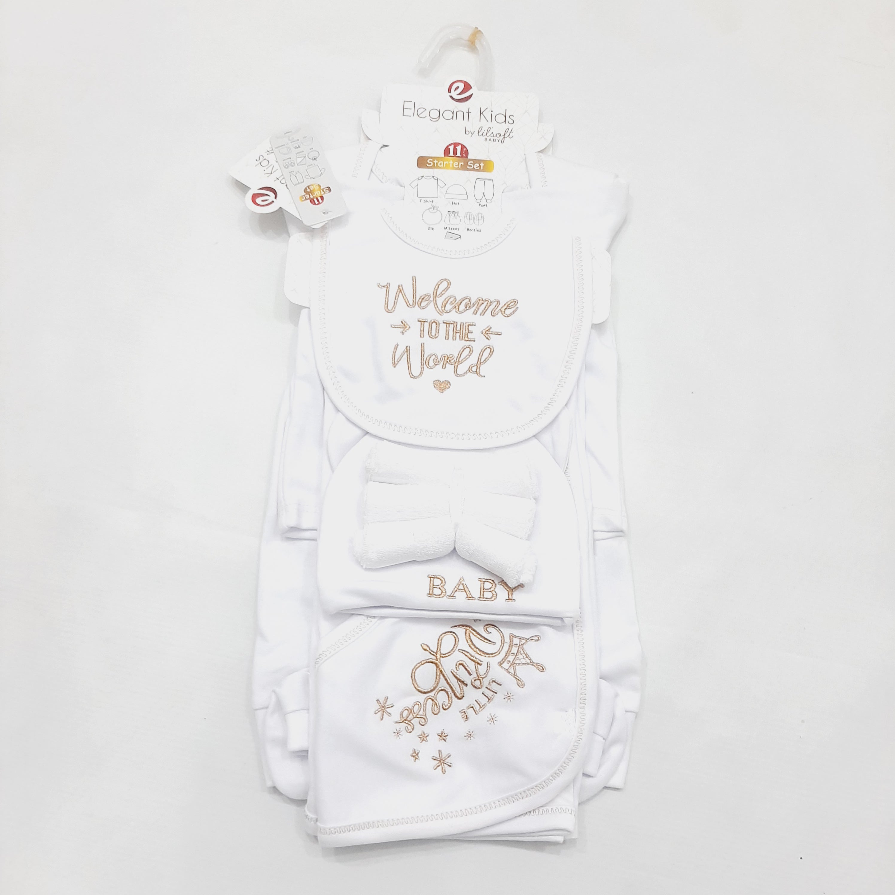 11 pieces starter set welcome to the world