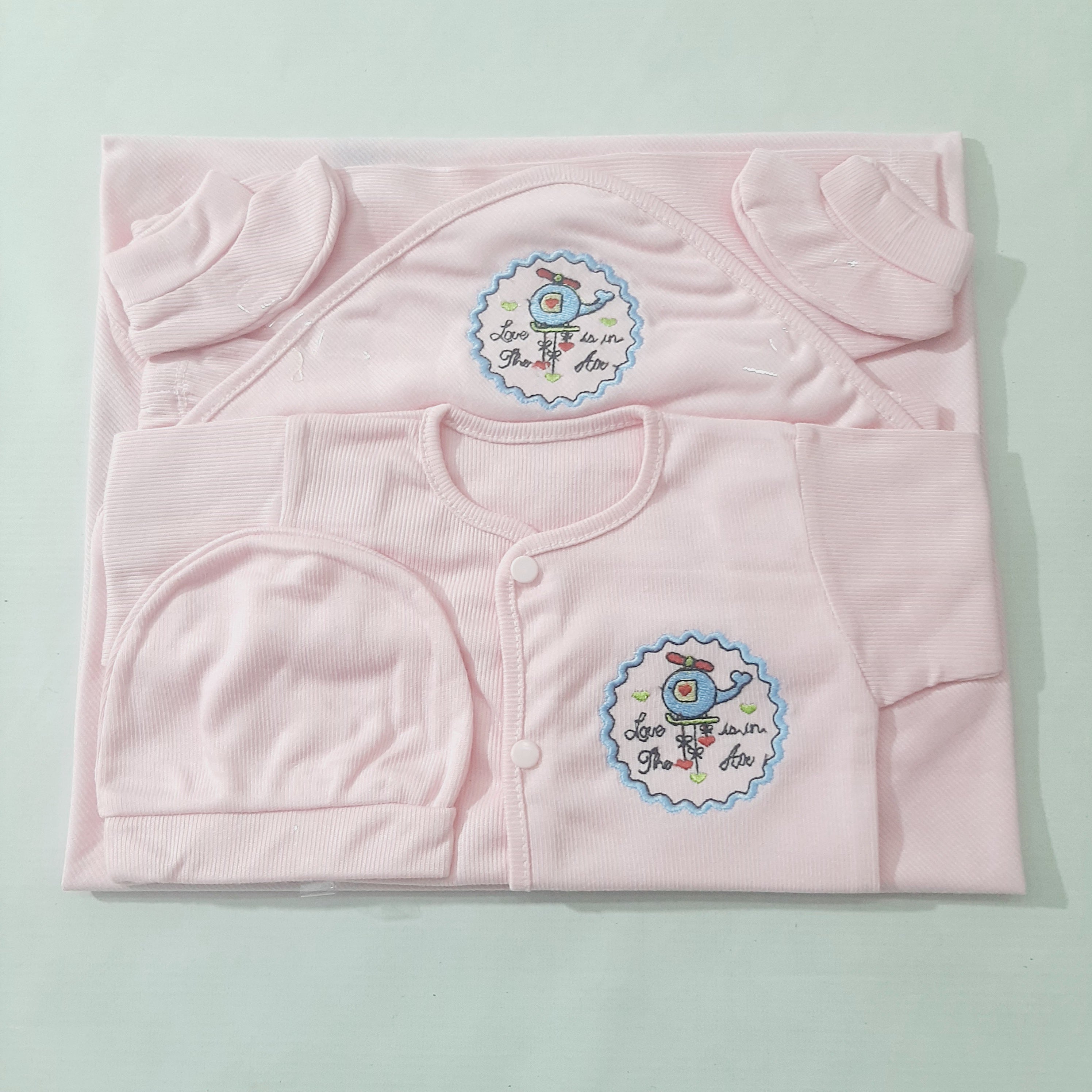 Five pieces baby suit love is in the air