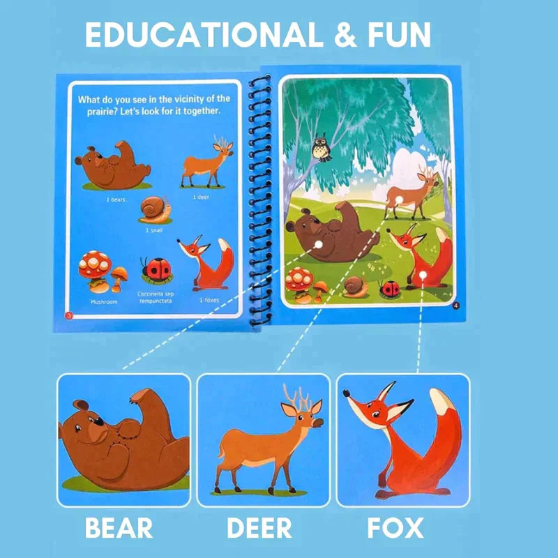 MAGICAL WATER DRAWING BOOK ( Set of Two Books )