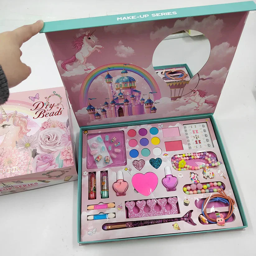 Complete Makeup Layers Cosmetics Box