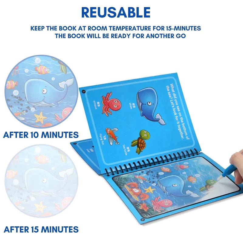 MAGICAL WATER DRAWING BOOK ( Set of Two Books )