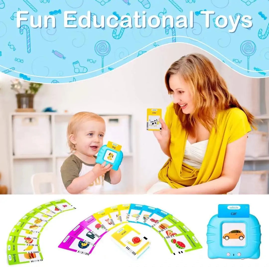 Talking Flash Cards Early Educational Toys for 3 to 6 Years Kids