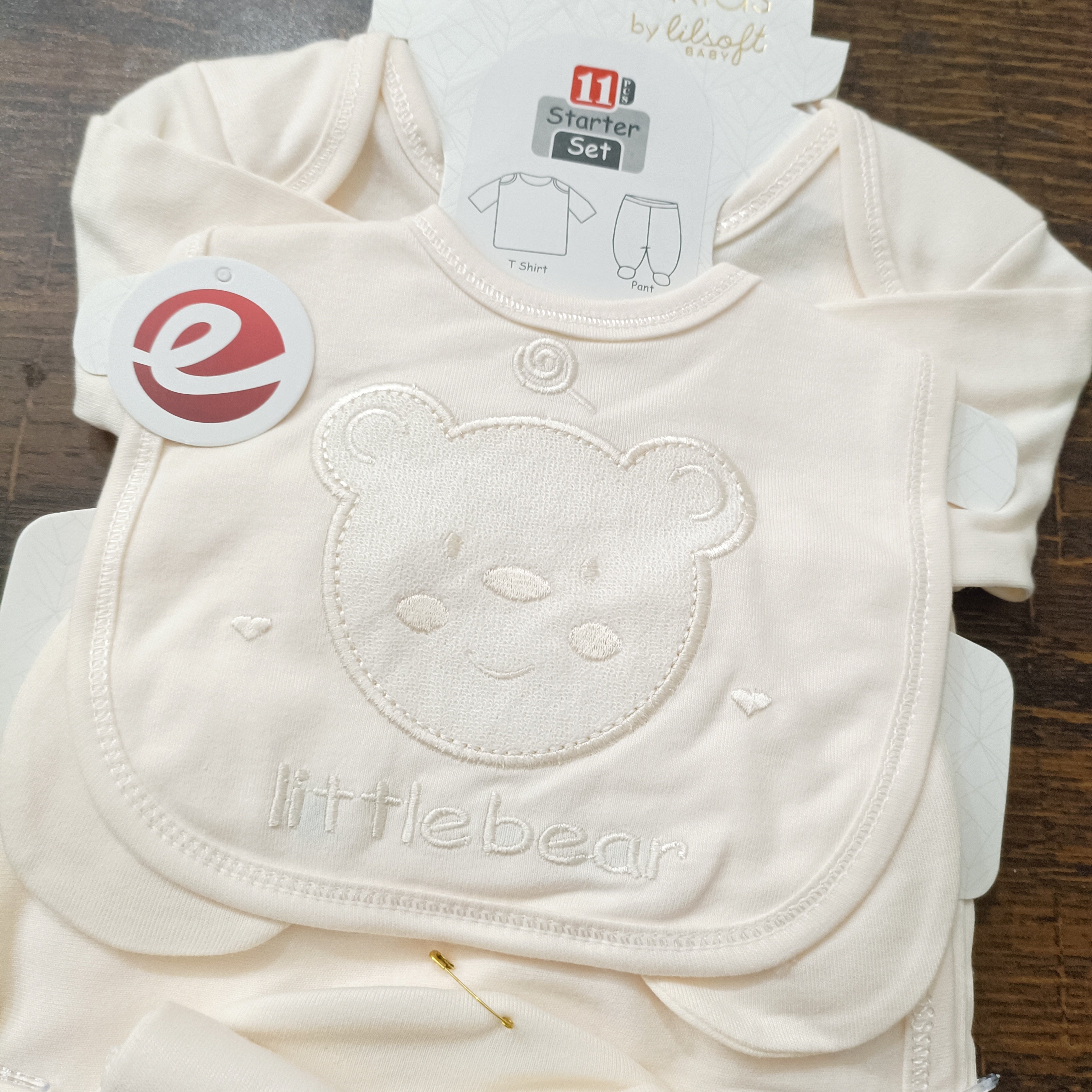 11 PIECES STARTER SET OFF WHITE BEAR