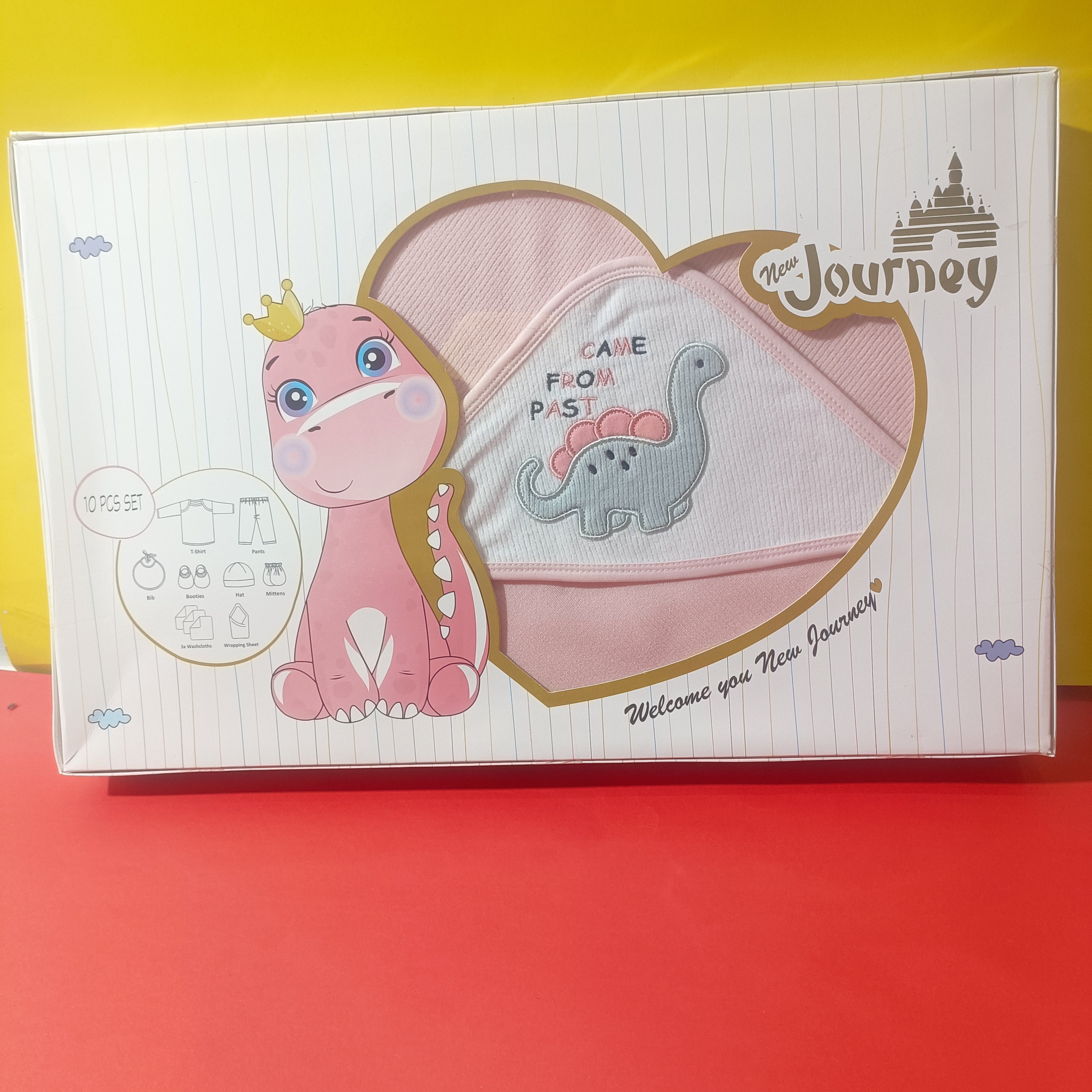 10 PIECES BABY GIFT SETS FOR WINTER DINO