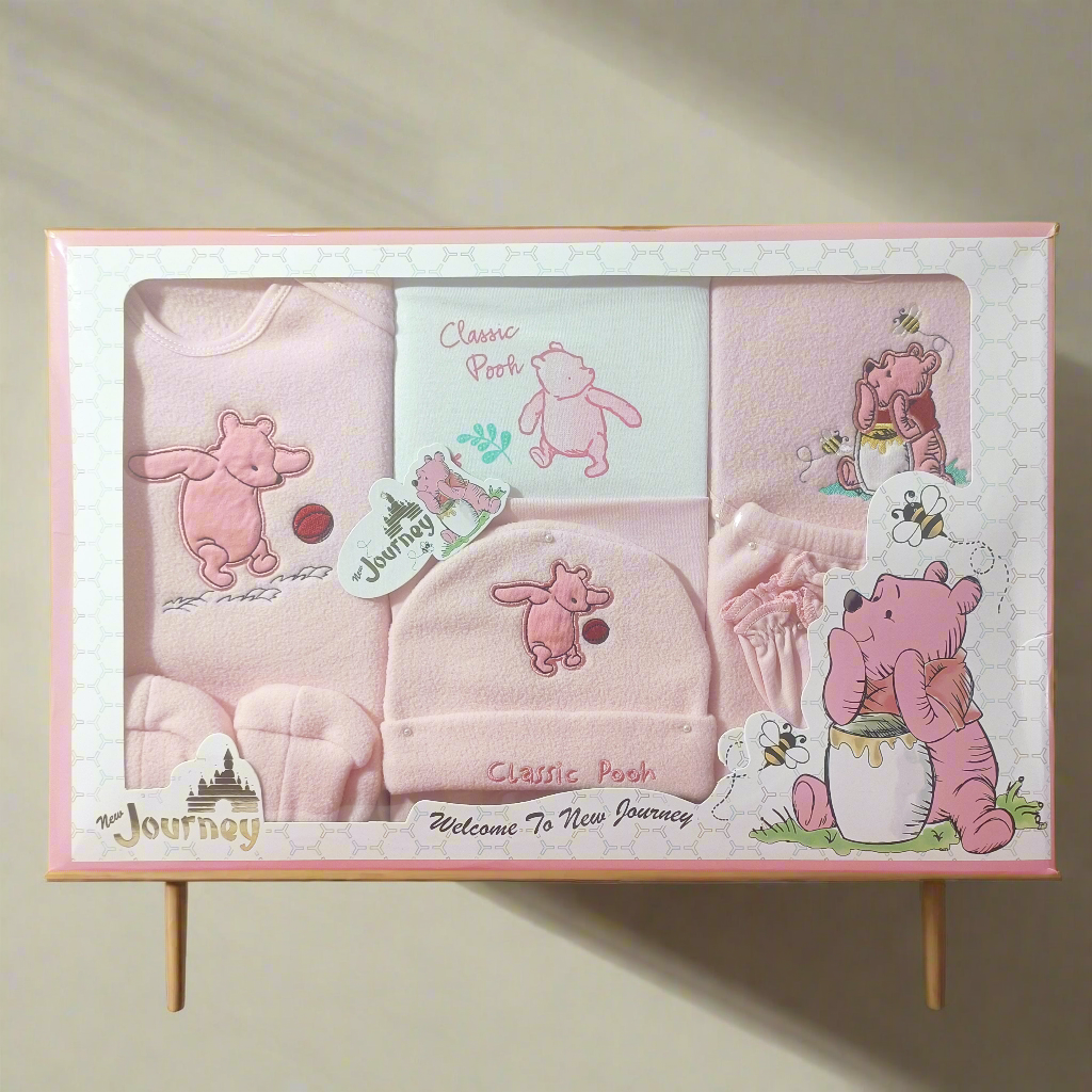 10 PIECES BABY GIFT SETS FOR WINTER POOH