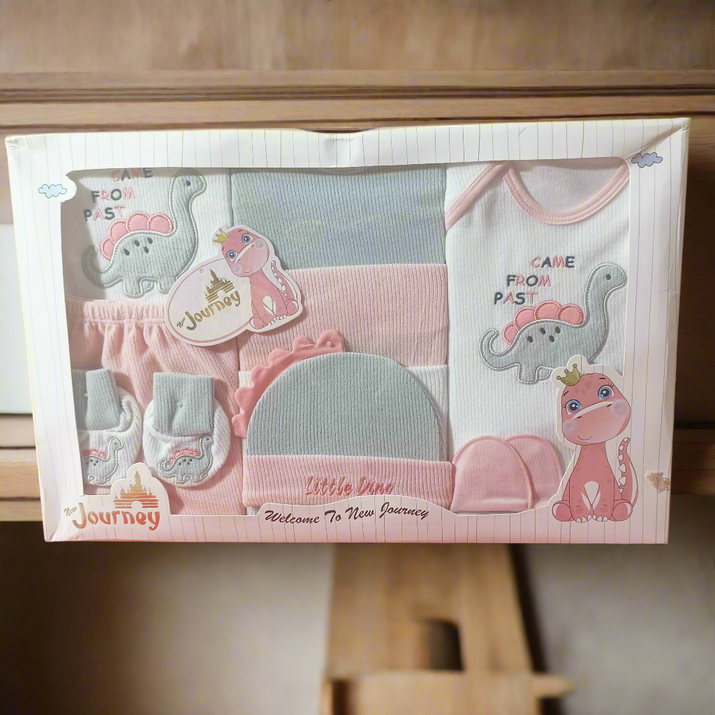 10 PIECES BABY GIFT SETS FOR WINTER DINO