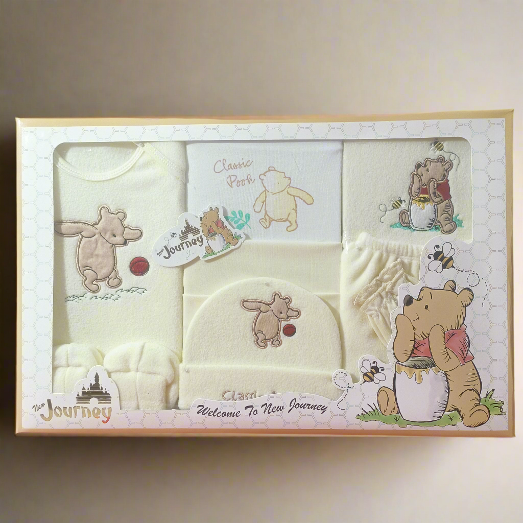10 PIECES BABY GIFT SETS FOR WINTER POOH