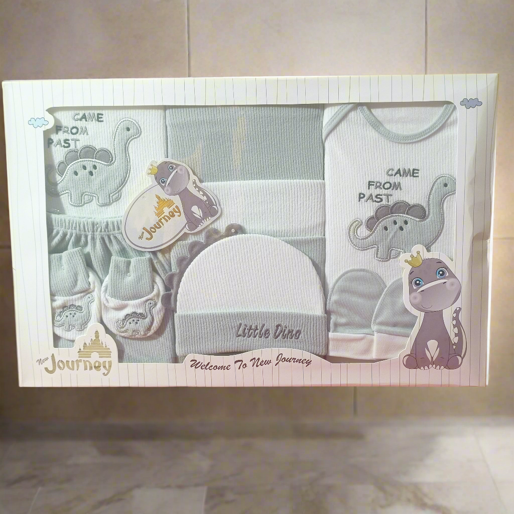 10 PIECES BABY GIFT SETS FOR WINTER DINO