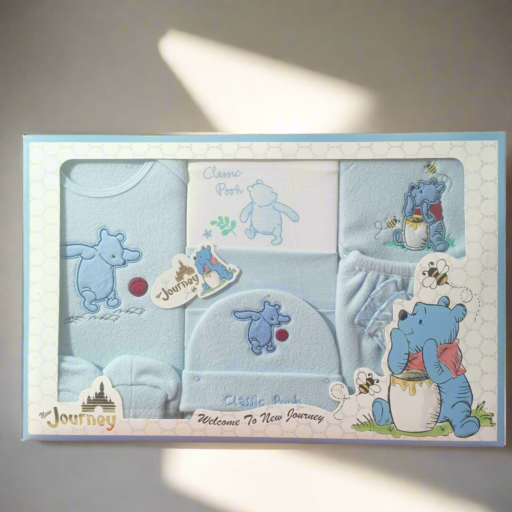 10 PIECES BABY GIFT SETS FOR WINTER POOH