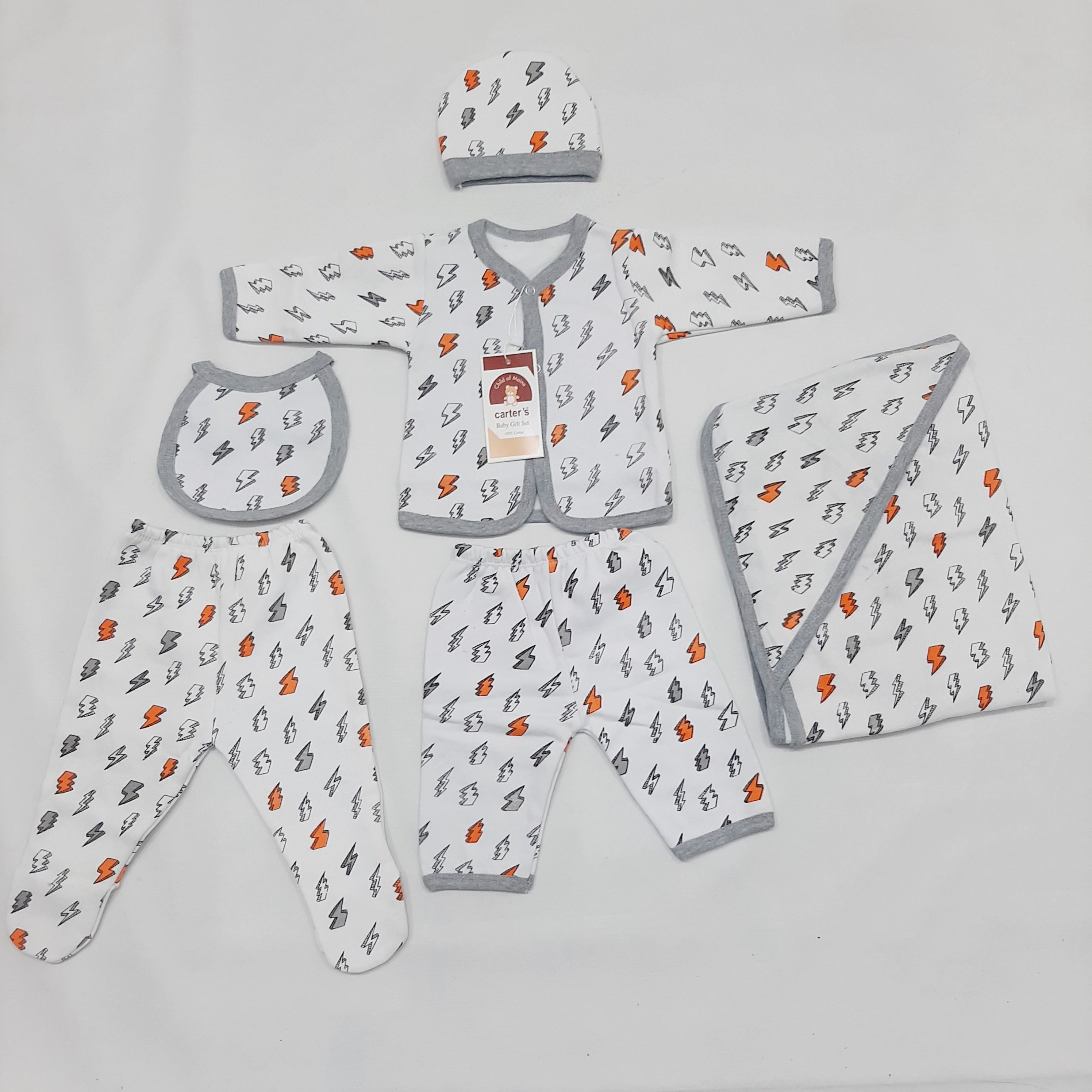 6 PIECES BABY SUIT FOR WINTER FLASH