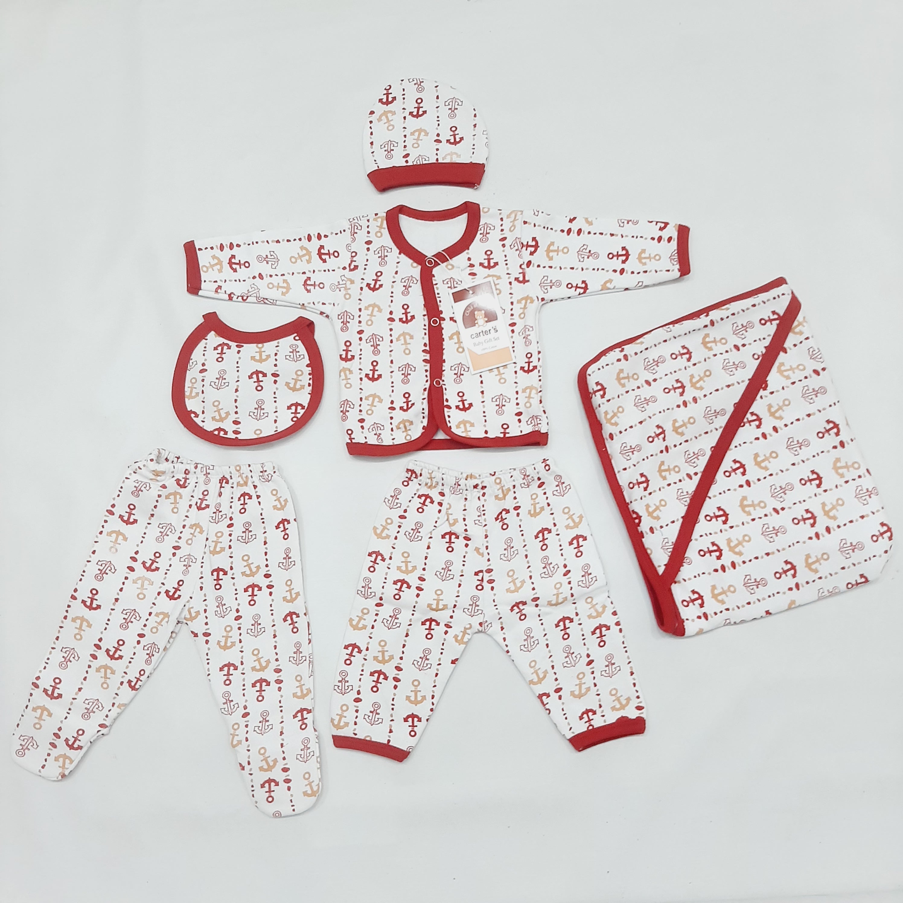 6 PIECES BABY SUIT FOR WINTER ANCHOR