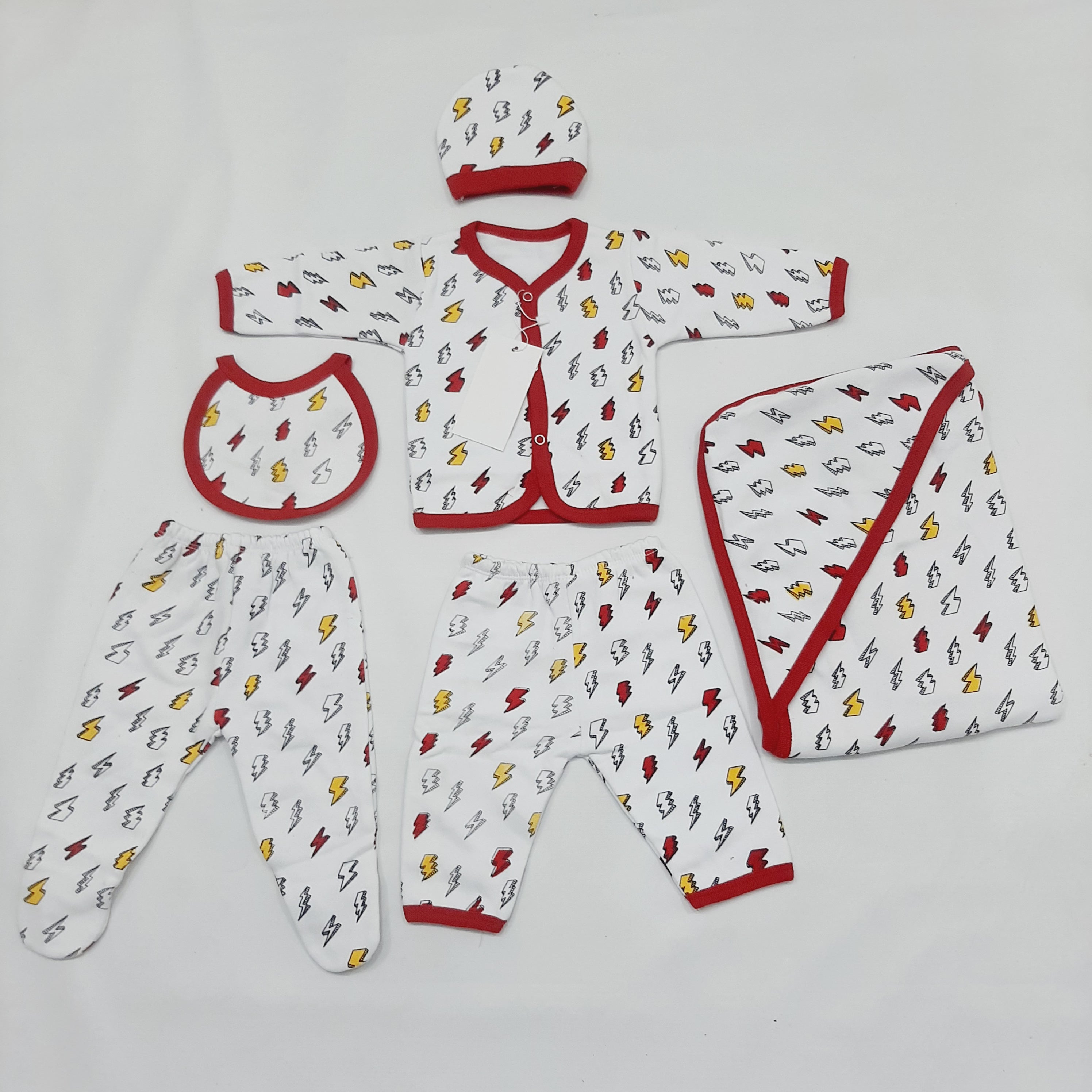 6 PIECES BABY SUIT FOR WINTER FLASH