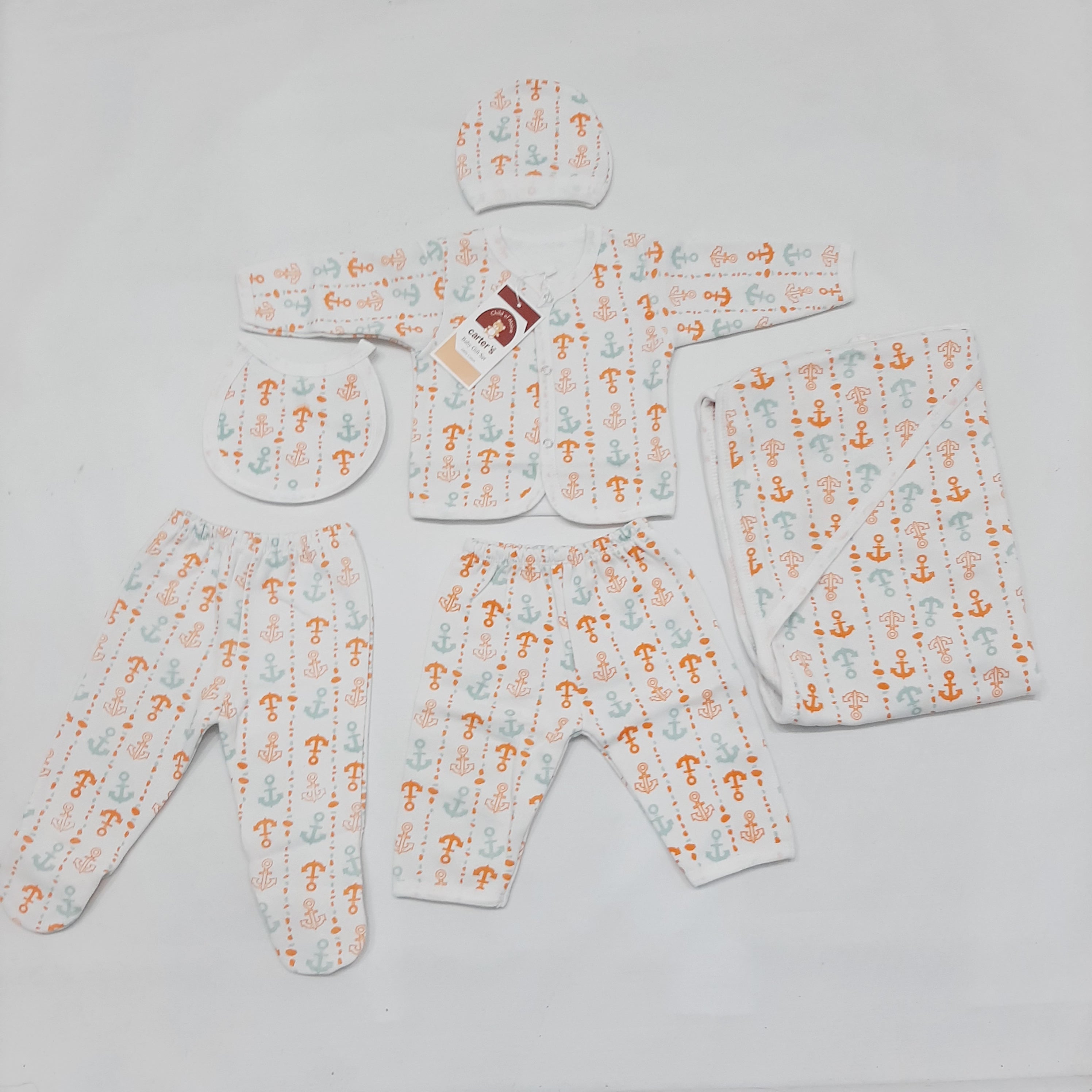 6 PIECES BABY SUIT FOR WINTER ANCHOR